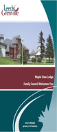 Family council brochure cover page