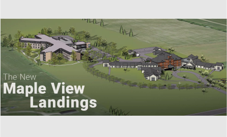 Rendering of new Maple View Landings