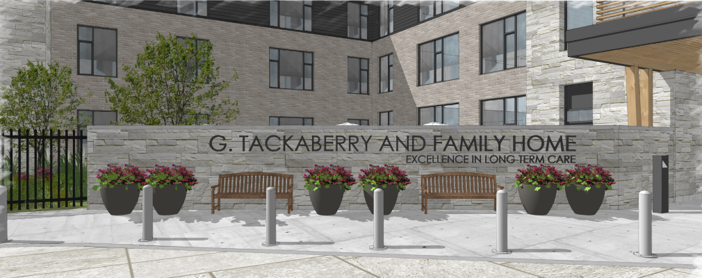 Concept drawing of future long-term care home