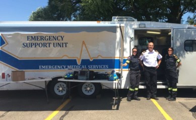 Image of emergency response vehicle