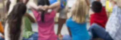 Children in a classroom