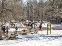 Image of visitors at the 2020 open house