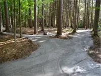 Image of Trail loop showing crushed gravel