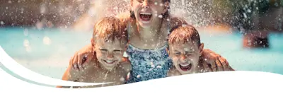 Image of children playing in water.