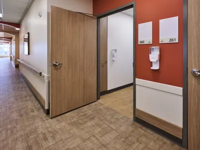 Resident Room Entrance