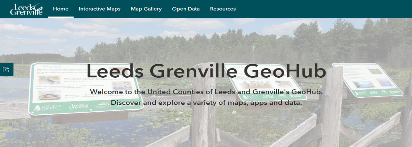 Leeds Grenville GeoHub Leeds Grenville GeoHub image