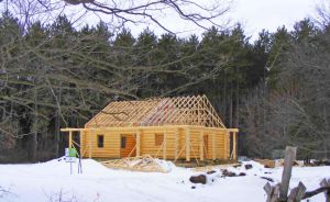 New Interpretive Centre under construction Image of new Interpretive Centre under construction